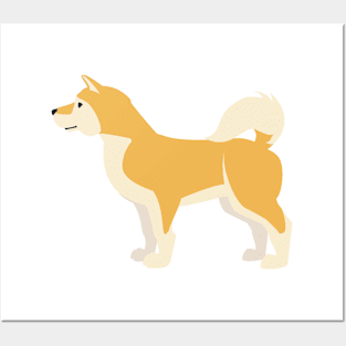 Shiba Inu Posters and Art